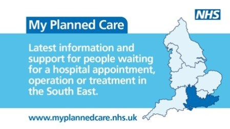 My Planned Care - Latest information and support for people waiting for a hospital appointment, operation or treatment in the South East.